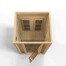 Infrared Sauna for 2 Persons, Hemlock Wood
