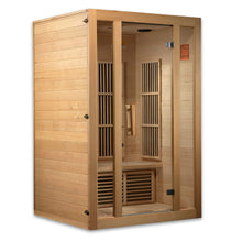 Infrared Sauna for 2 Persons, Hemlock Wood