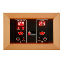 Infrared Sauna for 2 Persons, Hemlock Wood