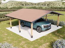 Grizzly Steel Trusses for Awnings or Carports