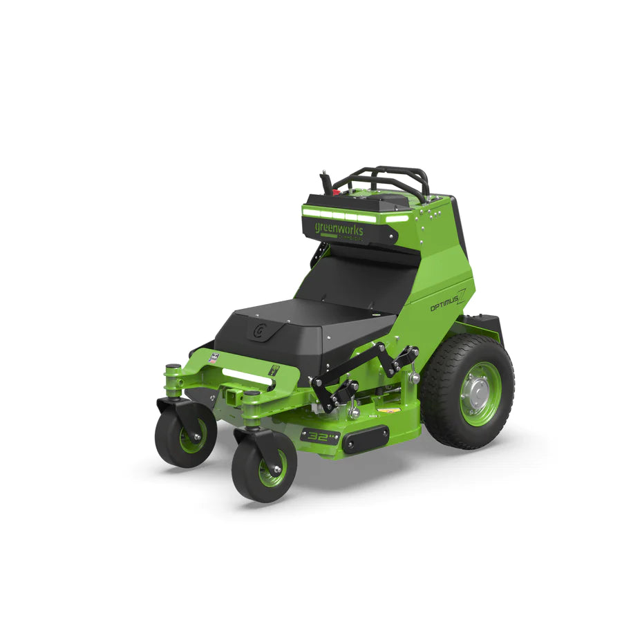 OptimusZ Stand On Zero Turn Electric Mower by Greenworks