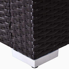 7 Pieces Outdoor Rattan Wicker Furniture Set