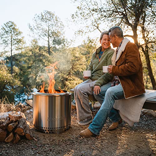 Solo Stove Bonfire Fire Pit Smokeless Fire Pit Stainless Steel