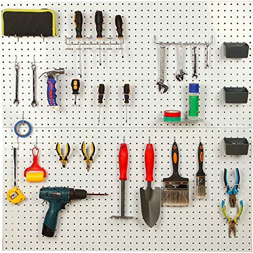 Pegboard Hooks Assortment, Plastic Bins, Peg Locks, for Organizing Too –  Grizzly Shelter Ltd.