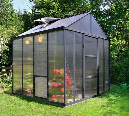 8 Foot Wide Glory Premium Polycarbonate Greenhouse (Best Seller) | CANOPIA by PALRAM
