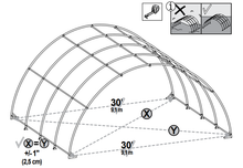 Commercial Heavy Duty Garage Shelter