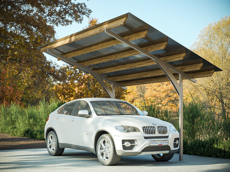 The Benefits of Wood and Steel Carports