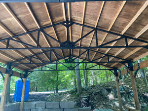 20 Foot Wide Steel Kootenay Carport Kit