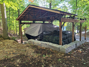 20 Foot Wide Steel Kootenay Carport Kit