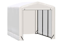Wind and Snow Load Rated Square Steel Frame Garage