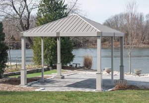 Steel Roof Gazebo 12x12