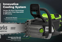 Greenworks Commercial OPTIMUS 5.0kw HOG Chainsaw Core 530 Kit