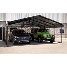 20 Foot Wide Steel Carport
