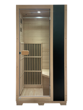 Blisspod | Vienna | Far Infrared Sauna | Canadian Hemlock Very Low EMF | 72.8"H x 35.4"W x 25.6"D | 1 Person