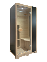 Blisspod | Vienna | Far Infrared Sauna | Canadian Hemlock Very Low EMF | 72.8"H x 35.4"W x 25.6"D | 1 Person