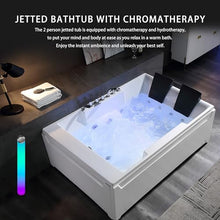 Whirlpool Bathtub 2 Person Hydromassage With Water Jets