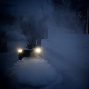 Snow Joe Electric Snow Blower, 22", Dual LED Lights, Cover Included