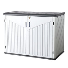 Outdoor Storage Cabinet 35 Cu.Ft Outdoor Trash Can Storage Shed