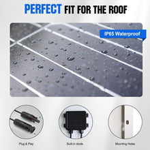 200 Watts 12 Volts Solar Panel Starter Kit for RV, Camper, Shed, Trailer, Cabins, Water Pump and Any Other Off Grid Applications