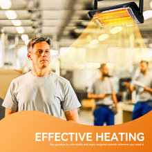 Electric Garage Heater 120V with 2 Heat Settings, 2-Pack