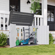 Outdoor Storage Cabinet 35 Cu.Ft Outdoor Trash Can Storage Shed