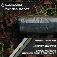 Ultralight Waterproof Tarp (5,000 mm) Seam‑Taped 40D Ripstop Rain Fly for Backpacking, Stealth Camping & Thru‑Hiking – 10×7 Olive Drab