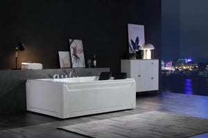 Whirlpool Bathtub 2 Person Hydromassage With Water Jets