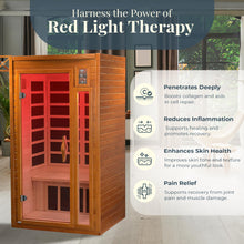 Barcelona 1-2 Person Far Infrared Sauna - Curbside Shipping