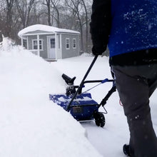 Snow Joe Electric Snow Blower, 22", Dual LED Lights, Cover Included
