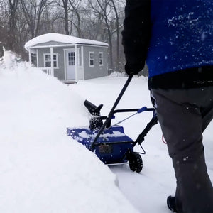Snow Joe Electric Snow Blower, 22", Dual LED Lights, Cover Included