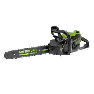 Greenworks Commercial 48 and 82 Volt Electric Chainsaw Kits