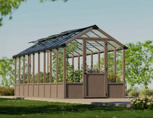 Natura Cedar Frame Polycarbonate Panel Greenhouse Kit  | CANOPIA by PALRAM