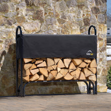Heavy Duty Steel Firewood Racks With Rain or Snow Cover Included