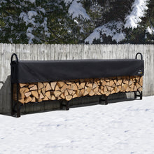 Heavy Duty Steel Firewood Racks With Rain or Snow Cover Included