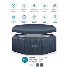 Aegean | 6-Person Inflatable Hot Tub | Octagon | Integrated Heater