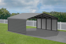 20 Foot Wide Steel Carport