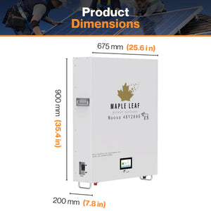 Solar Panel Lithium Battery Packs