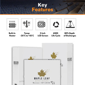 Solar Panel Lithium Battery Packs