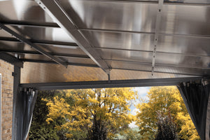 Polycarbonate Aluminum Wall Gazebo 12x16