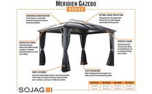 Meridien 12 ft. x 16 ft. Gazebo