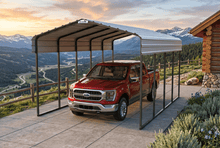 Steel Carport Kit for Cars or Trucks or Equipment