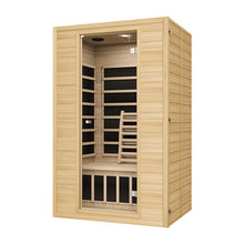 Blisspod, Vienna, Far Infrared Sauna Canadian Hemlock Very Low EMF Sauna, 7 Heaters – 3 Persons