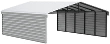 20 Foot Wide Steel Carport