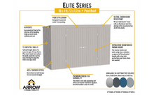 Secure Pent Storage Shed