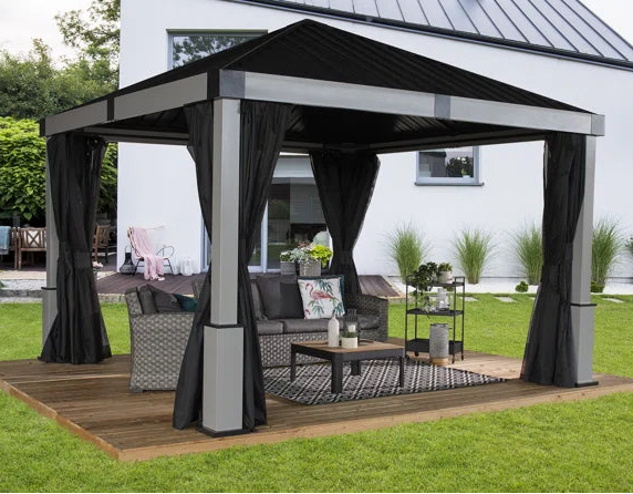 12x12 Hard Top Gazebo – Grizzly Shelter