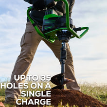 82 Volt Electric Earth Auger by Greenworks