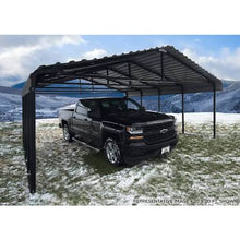 20 Foot Wide Steel Carport