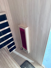Blisspod Full Spectrum Sauna, Canadian Hemlock Ultra Low EMF, Infrared & Red Glass Heater & Chromotherapy – 3 Person