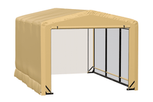 Wind and Snow Load Rated Square Steel Frame Garage