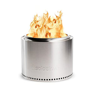 Solo Stove Bonfire Fire Pit - Large 19.5 Inch Stainless Steel Outdoor Firepit